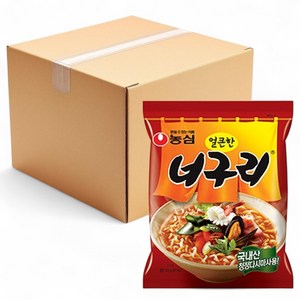 농심 얼큰한 너구리 120g, 30개