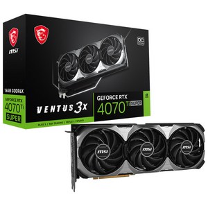 MSI 지포스 RTX 4070 Ti SUPER 벤투스 3X OC D6X 16GB