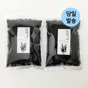 울돌목 자른 미역 500g+500g 대용량 지퍼백포장 건미역, 2개