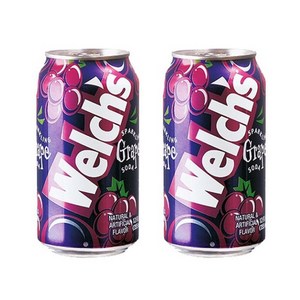 웰치스 그레이프맛, 355ml, 48개