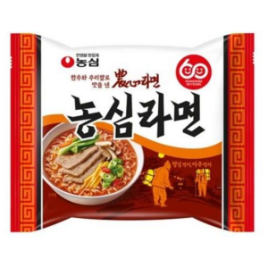 농심 라면 124g, 4개
