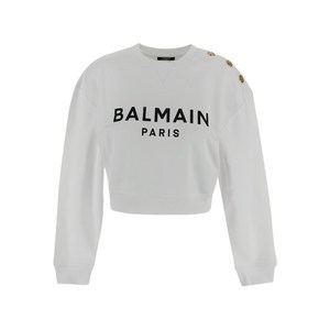 발망 로고 프린트 스웨트셔츠, 화이트계열, Standard S(KR 55)