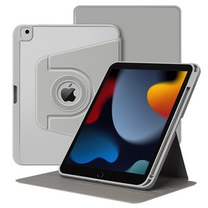 DUNNO 자기 흡착 회전식 탈착식 투명 하드 PC 후면 아이패드 케이스