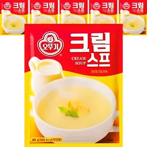 오뚜기 크림스프, 80g, 6개