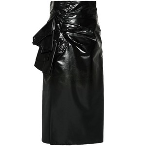 메종 마르지엘라 코트 미디 스커트