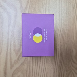 [본사 정품] 퓨리븐 퍼플 가루 치약 보색브라이트닝 가루 치약, 40g, 2개