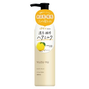 유즈유 유자 헤어밀크 120g 일본산 헤어케어 헤어로션