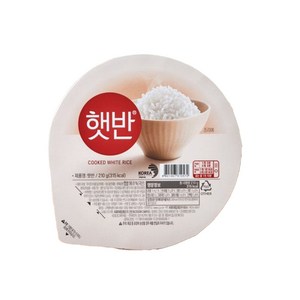 햇반 백미밥, 210g, 30개
