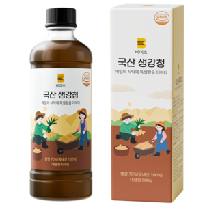 [물 한방울 섞지 않은] 비이츠 국산 생강청 국내산 100%