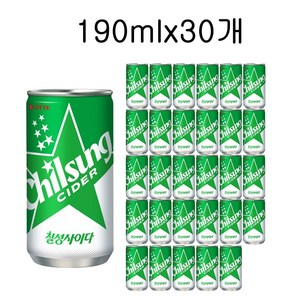 롯데 칠성사이다 캔