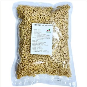 모듬패키지 잣 수입잣 햇 중국잣 pine nut, A급(알이 굵고 고..., 1kg, 1개