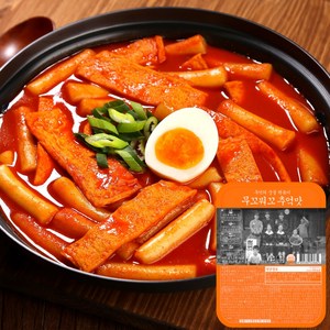 기타 무꼬뭐꼬 추억의 궁물 떡볶이 추억맛 4팩, 600g, 4개