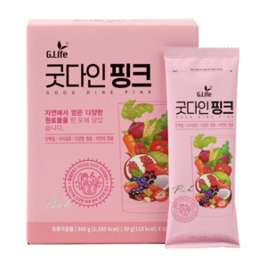 지라이프 굿다인 핑크 곡류가공품 10p, 300g, 1개