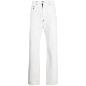 메종 마르지엘라 메종 마르지엘라 페인트 디자인 스트레이트 진, 화이트계열, Waist (in) 32(KR 81)