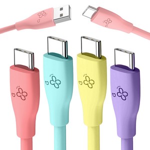 아이엔조이 마카롱 C타입 고속 충전 케이블