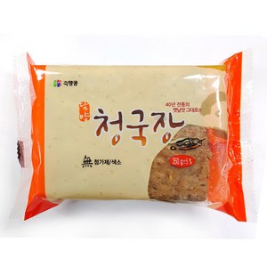 담양 죽향콩 업소용 청국장, 6개, 350g