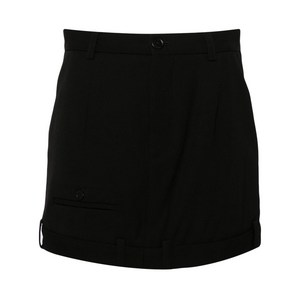 발렌시아가 디컨스트럭티드 울 미니 스커트, 블랙계열, France 36(KR 55)