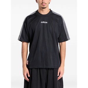 아디다스 스트라이프 저지 탑, 블랙계열, S(KR 95)