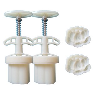 Chucai 월병 프레스 2개입 + 몰드 세트 30g