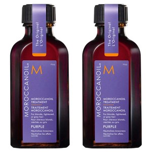 모로칸오일 퍼플 트리트먼트 펌프 포함, 50ml, 2개