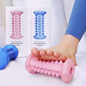 리빙블러썸 풋롤러 발 마사지 지압, 핑크Pink, 1개