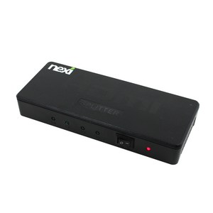 넥시 4K 1:4 HDMI 분배기 4포트, NX-4K HDMI SPLITTER 4P, 1개