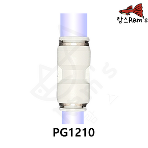 PG1210(White) 원터치 피팅 싱글라인 축양장 구성, 1개