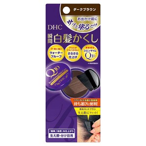 DHC Q10 리바이탈라이징 헤어 케어 퀵 리터치 헤어컬러 4.5g, 다크브라운, 1개