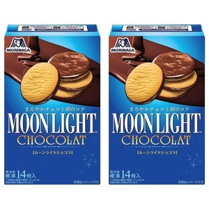 모리나가 문라이트 쇼콜라 14개입, 93g, 2개