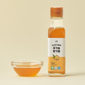 잼먹 유기농 저온압착 통참깨 이유식 참기름