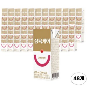 삼육 케어푸드 환자용 균형영양식 200ml x 48팩, 48개