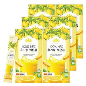 프롬바이오 100% NFC 유기농 레몬즙 레몬주스 클렌즈주스 클렌징주스 유기농레몬즙 NFC레몬즙 유기농레몬 유기농레몬주스 레자몽, 없음, 6개, 280ml