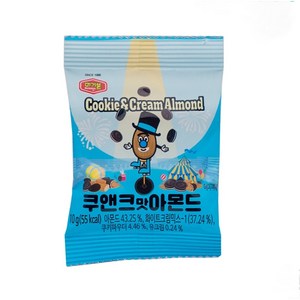 머거본 쿠앤크맛 아몬드, 10g, 25개