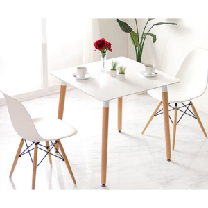 인테리어의자 사무용 의자 카페 체어 데코 체어 식탁의자 대기실의자, 1개, 브라운