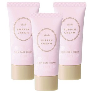 클럽 슷핀 스킨 케어 크림 밀키 블로썸 향 30g, 핑크, 3개