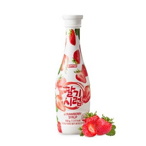 쥬피터 딸기시럽, 550g, 4개