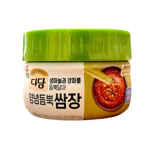 CJ 다담 양념듬뿍쌈장 570g, 2개