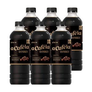 아카페라 아메리카노, 1L, 6개