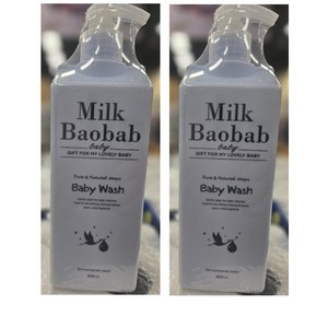 밀크바오밥 베이비 워시, 500ml, 2개