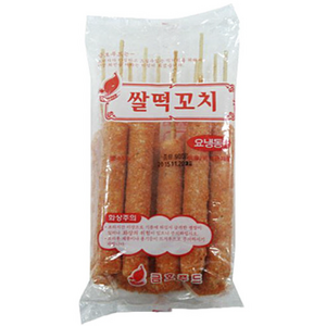 쫀득말랑 쌀떡꼬치 900g(90gX10개), 900g, 6개