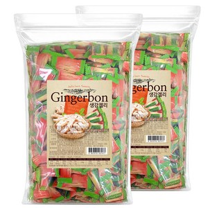 진저본 생강 젤리, 1.4kg, 2개