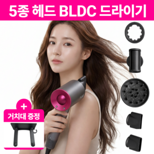 [5 in 1] 독일 기술 BLDC 초강력 헤어 드라이기