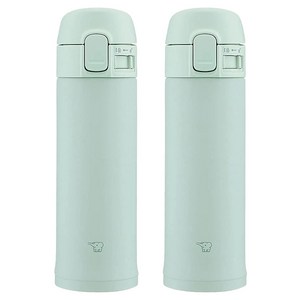 조지루시 보온병 텀블러 480ml 민트블루 SMSF48AM, 480ml, 민트, 2개