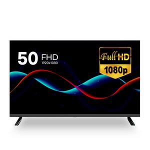 이브이 FHD LED TV, 127cm, 일반TV, 스탠드형, 고객직접설치