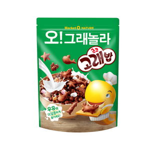 마켓오네이처 오그래놀라 초코고래밥, 275g, 1개