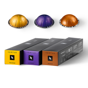 (리빙스쿨) 네스프레소 정품 캡슐커피 버츄오 에스프레소 베스트 3종 세트