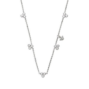 엠포리오아르마니 크리스털 장식 체인 네크리스