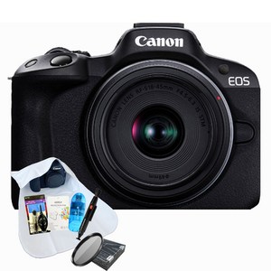 포토리뷰이벤트 EOS R50+RF-s 18-45mm IS STM KIT+액정보호필름+포켓융+청소도구+리더기+ MCUV 필터 /WJK