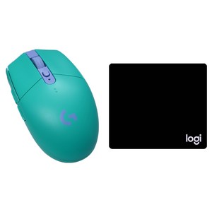 로지텍 무선마우스 G304 + 마우스 패드 일반형