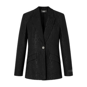 베르사체 울 혼방 블레이저, 블랙계열, Italy 40(KR 55)